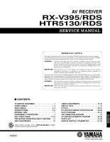 Yamaha HTR-5130-5130-RDS - Service Manual